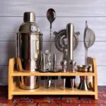 Set Bartender Acero Inox 13 Pz+ Base Organizadora