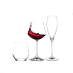 Set de Copas + Vasos 18 Pzas RCR - Ego 100 Italiano