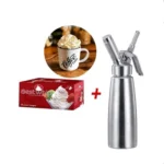 Sifon Gourmet Whip 1/2 LT Acero Inox + 24 Capsulas